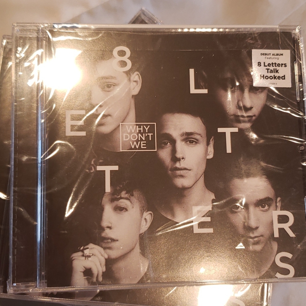 2/$5 NEW Why Don't We  8 Letters CD